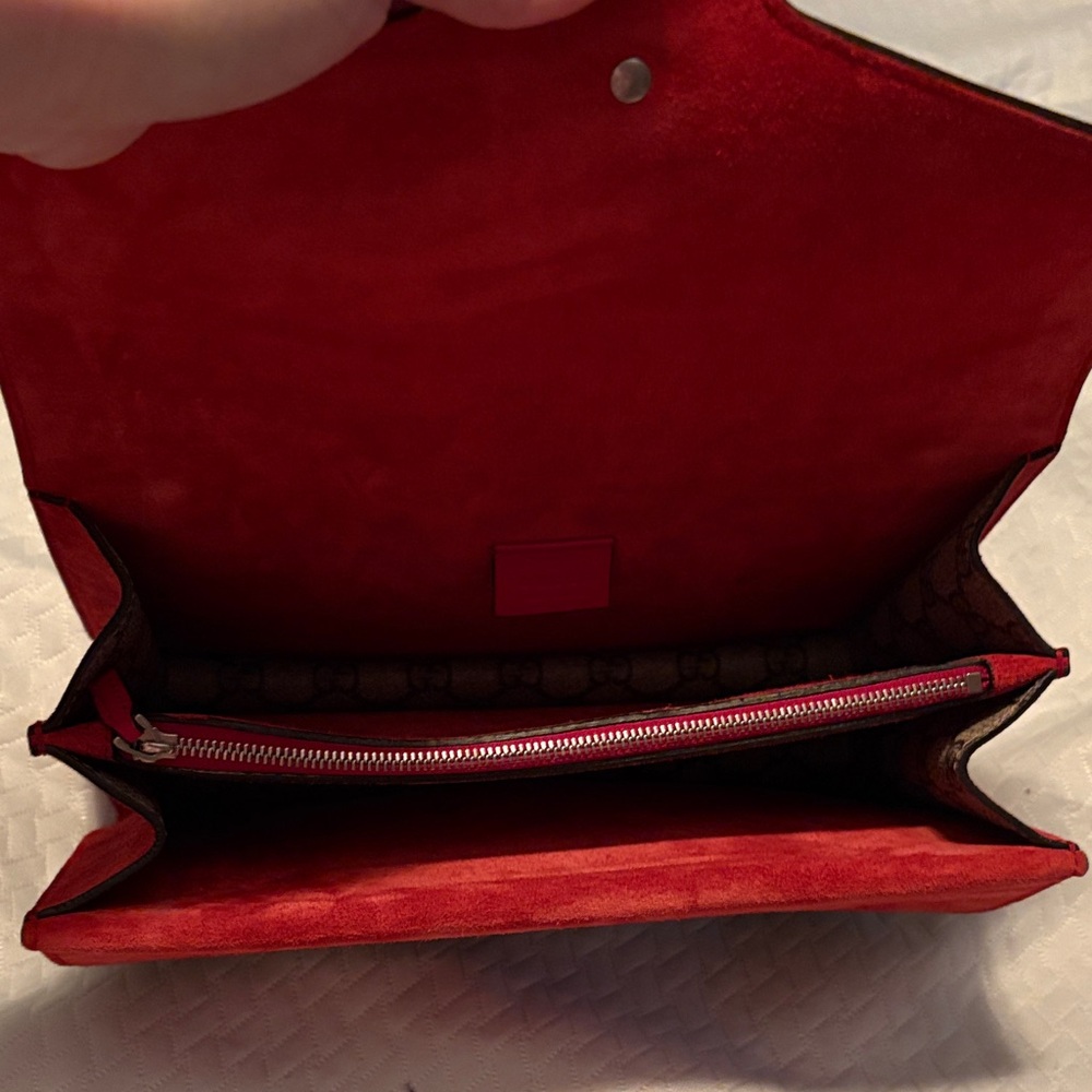 Gucci Dionysus Beige and Red Shoulder Bag - Picture 5 of 6